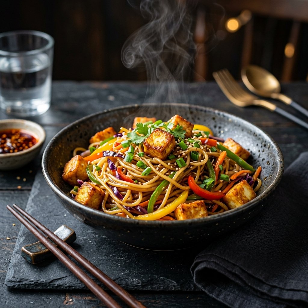 PANEER NOODLES + COLD DRINK